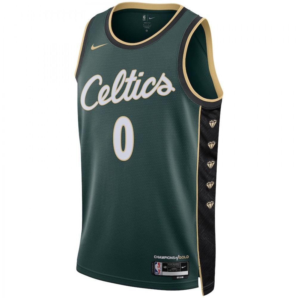 Jayson Tatum Boston Celtics Unisex 2022/23 Swingman Jersey - City Edition - Kelly Green-Pro Kit Vault | Brand New 26/27 Sports Jerseys